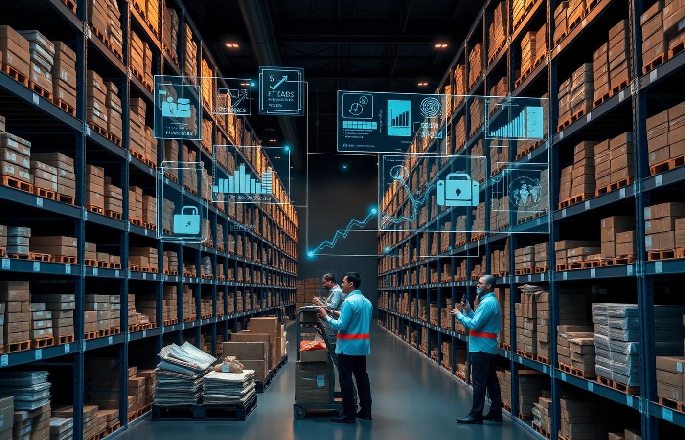 Warehouse operations with SAP Business One digital overlays