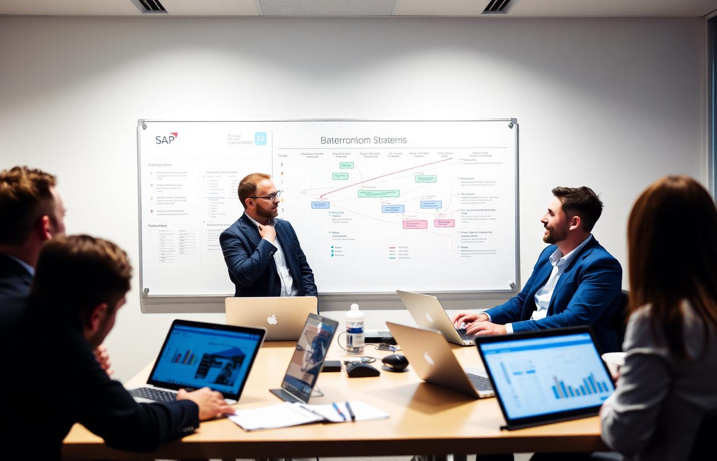 ProZoneTech SAP consulting team in a strategy workshop